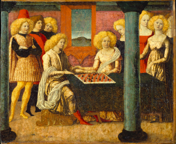 The Chess Players by Liberale da Verona (ca. 1475)