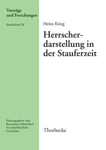 Heinz Krieg: Herrscherdarstellung in der Stauferzeit. Friedrich Barbarossa im Spiegel seiner Urkunden und der staufischen Geschichtsschreibung (Vorträge u. Forschungen. SB 50), Stuttgart 2003.  