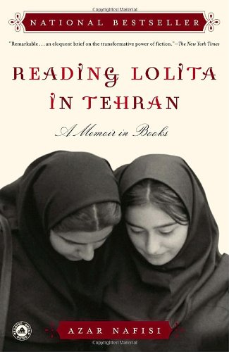 In 1995, after resigning from her job as a professor at a university in Tehran due to repressive policies, Azar Nafisi invited seven of her best female students to attend a weekly study of great Western literature in her home. Since the books they read were officially banned by the government, the women were forced to meet in secret, often sharing photocopied pages of the illegal novels. For two years they met to talk, share, and "shed their mandatory veils and robes and burst into color." Though most of the women were shy and intimidated at first, they soon became emboldened by the forum and used the meetings as a springboard for debating the social, cultural, and political realities of living under strict Islamic rule. They discussed their harassment at the hands of "morality guards," the daily indignities of living under the Ayatollah Khomeini's regime, the effects of the Iran-Iraq war in the 1980s, love, marriage, and life in general, giving readers a rare inside look at revolutionary Iran. The books were always the primary focus, however, and they became "essential to our lives: they were not a luxury but a necessity," she writes 
Threaded into the memoir are trenchant discussions of the work of Vladimir Nabokov, F. Scott Fitzgerald, Jane Austen, and other authors who provided the women with examples of those who successfully asserted their autonomy despite great odds. The great works encouraged them to strike out against authoritarianism and repression in their own ways