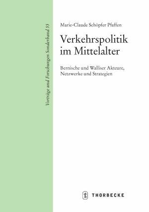 Marie-Claude Schöpfer Pfaffen: Verkehrspolitik im Mittelalter. Bernische und Walliser Akteure, Netzwerke und Strategien (Vorträge u. Forschungen. SB 55), Stuttgart 2011. 