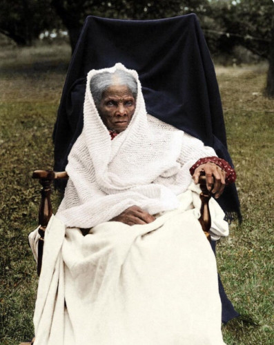 Harriet Tubman as an elderly woman.