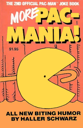 The book cover for More-Pac-Mania! 