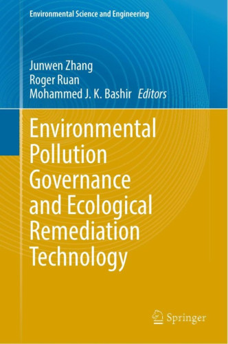 Nowadays, environmental pollution, as one of the most important problems in the world, has seriously affected the global ecology, temperature, water resources and so on. Therefore, the research on environmental governance can better help us comprehend the methods and measures of environmental protection and protect our ecology more scientifically and effectively. This book also aims to promote scientific information interchange between scholars from the top universities, research centers and high-tech enterprises working all around the world. It is beneficial to scholars, engineers and researchers in the field of environmental engineering and environmental governance.