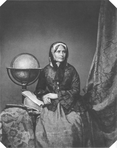 Ida Pfeiffer (1797–1858), Austrian explorer and anthropologist.
Photo: Franz Hanfstaengl