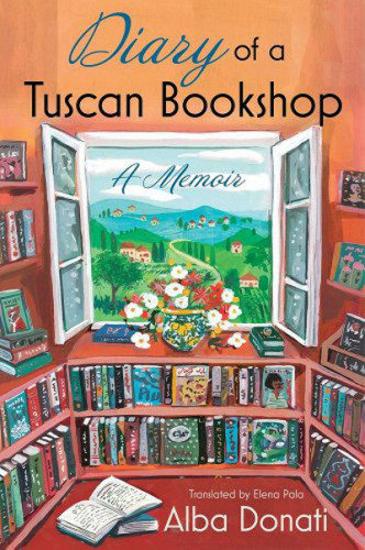 Cover of Alba Donati's Diary of a Tuscan Bookshop.