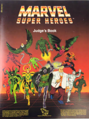 Marvel superheroes advanced set judges book