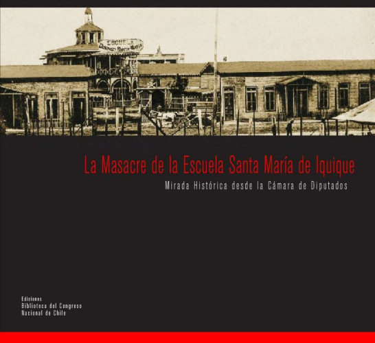 Image is of Santa María School massacre DjVu file. Biblioteca del Congreso Nacional de Chile. Creative Commons Attribution-ShareAlike 3.0 Chile. http://transparencia.bcn.cl/publicaciones/ediciones-bcn/index_html/