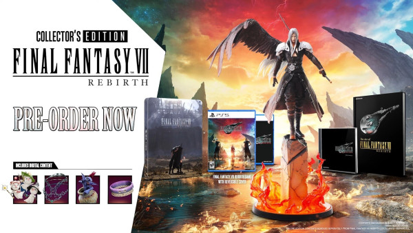 The collector's edition of Final Fantasy VII Rebirth