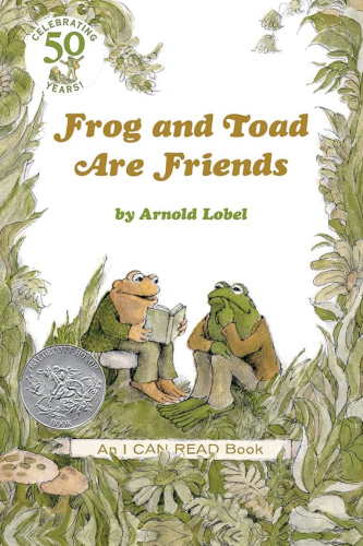 Frog and Toad Are Friends book cover. 