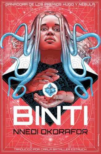 Cover of the book "Binti" by Nnedi Okorafor. 