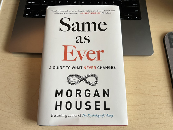 Cover of Same as Every by Morgan Housel

Cover art is a black scribbled infinity sign on a white background