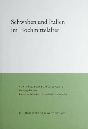 Maurer, Helmut • Schwarzmaier, Hansmartin • Zotz, Thomas (ed),Schwaben und Italien im Hochmittelalter (Vorträge und Forschungen 52), Stuttgart 2001.
