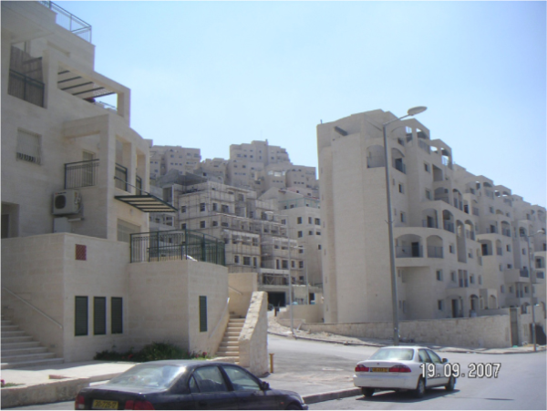  Har Homa settlement neighbourhood under construction