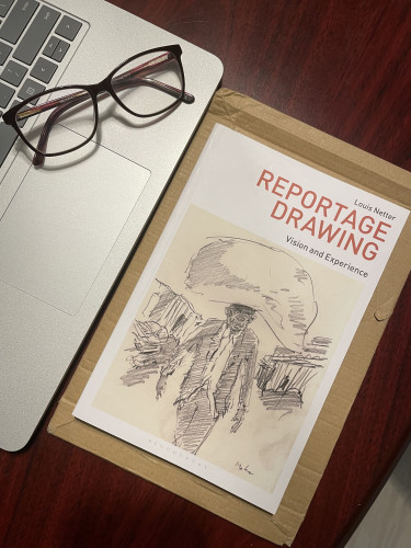 Picture of the book “Reportage Drawing” by Louis Nitter