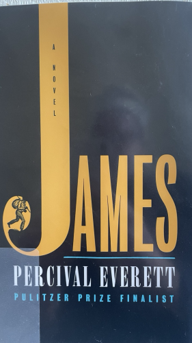Book cover featuring the name James in large type