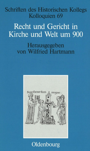 Wilfried Hartmann (Hg.): Recht und Gericht in Kirche und Welt um 900 (Schriften des Historischen Kollegs. Kolloquien 69), München 2007.