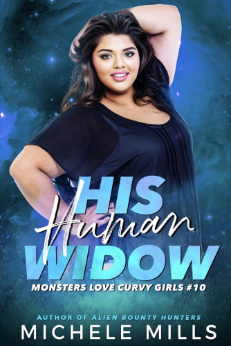 Book cover of His Human Widow by Michele Mills
