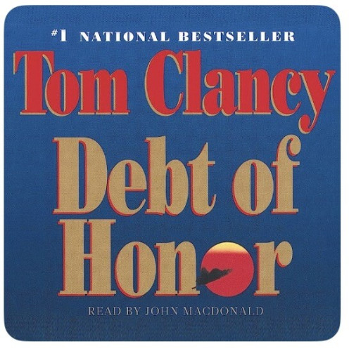 Book cover of Debt of Honor by Tom Clancy