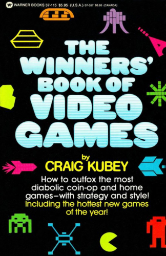 The book cover of The Winners' Book of Video Games by Craig Kubey
