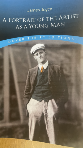 Book cover featuring a young man in old fashioned clothes 