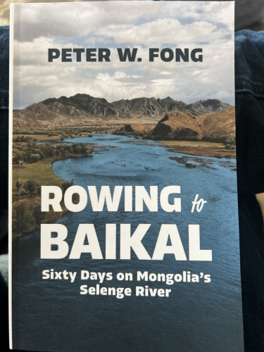 Book cover for Rowing to Baikal by Peter W Fong