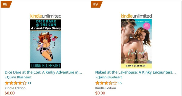 Ranked on Amazon: #8 Dice Dare at the Con #9 Naked at the Lakehouse