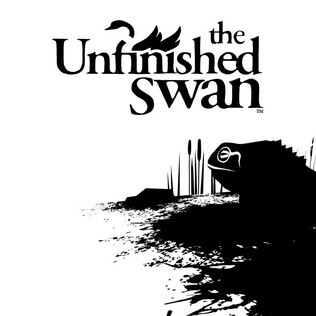 Video game box art for The Unfinished Swan