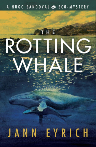 Cover shows a coastline; mother and baby blue whales swim below the surface