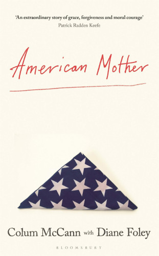 Folded American flag as a triangle; red title, hand drawn, looking like a take on the 'Apocalypse Now' title, almost.