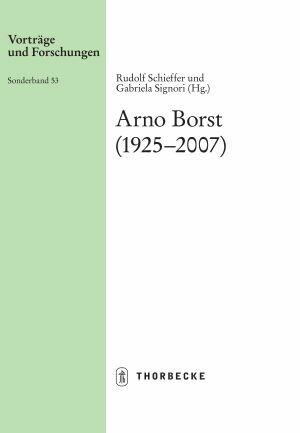 Rudolf Schieffer und Gabriela Signori (Hg.): Arno Borst (1925 – 2007) (Vorträge u. Forschungen. SB 53), Stuttgart 2009.