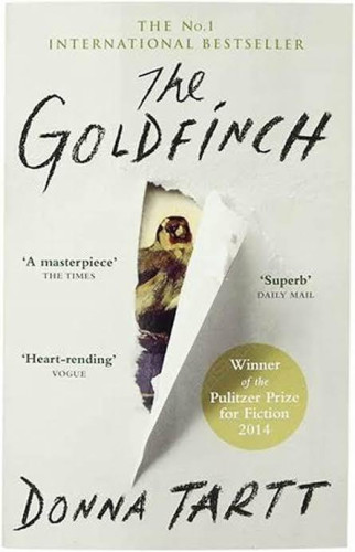 Front cover of the novel The Goldfinch by Donna Tartt