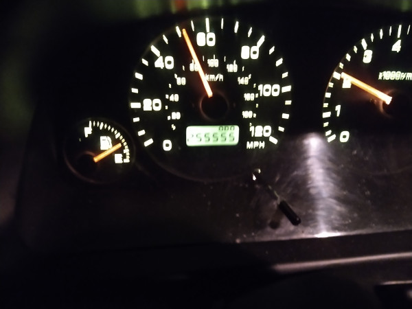 This ODO is actually 50,000 short! There was a timing belt change marked for 280,000 when I got it