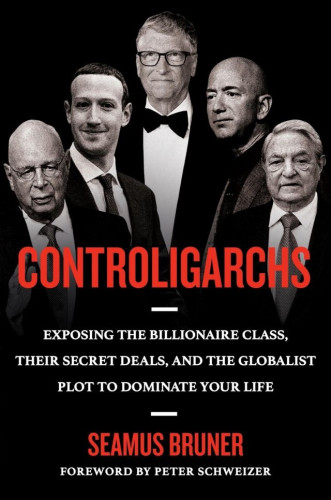 "Controligarchs peers into the future and provides a haunting and revelatory exposé of the globalist elite’s playbook for the next five years.”
- Peter Schweizer, author of Red-Handed, Clinton Cash, and Profiles in Corruption
Imagine a world in which you own nothing and rent everything. Most of the protein in your diet comes from bugs. You are not allowed to have more than one child, and your financial and medical data are instantly transferred to a centralized government database via a subdermal microchip.
Controligarchs warns that this will be our existence if the supranational elites of the World Economic Forum get their way.