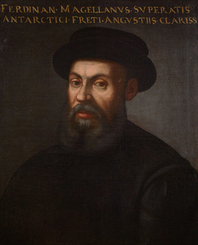 An anonymous portrait of Ferdinand Magellan from the 16th or 17th century (The Mariner's Museum Collection, Newport News, VA). 