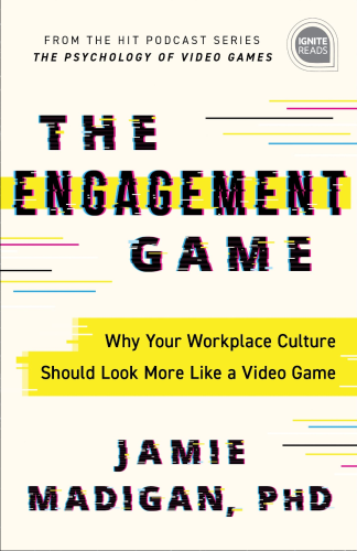 The English book cover to "The Engagement Game" by Jamie Madigan.