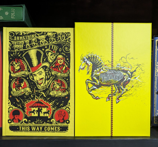 Hardcover Folio edition of SOMETHING WICKED THIS WAY COMES by Ray Bradbury 